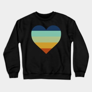 Retro Colour Palette V2 Crewneck Sweatshirt